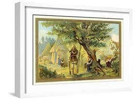 Ancient Franks-null-Framed Giclee Print