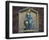 Ancient Frieze of Female Figure, Amsterdam, Netherlands-null-Framed Giclee Print