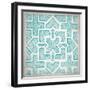 Ancient Geometry II-Maria Mendez-Framed Giclee Print