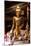 Ancient Gilded Wooden Buddhas Inside Wat In-Lee Frost-Mounted Photographic Print