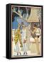 Ancient Greece A seller of perfume-Georges Barbier-Framed Stretched Canvas