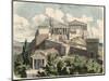 Ancient Greece: Athens, Acropolis - Parthenon,-Heinrich Leutemann-Mounted Giclee Print