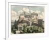 Ancient Greece: Athens, Acropolis - Parthenon,-Heinrich Leutemann-Framed Giclee Print