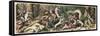 Ancient Greece: Bear Hunt,-Heinrich Leutemann-Framed Stretched Canvas