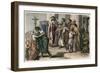 Ancient Greece: Crowning the Olympic winner,-Heinrich Leutemann-Framed Giclee Print