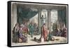 Ancient Greece: Dynasty of Kings, Royal Household,-Heinrich Leutemann-Framed Stretched Canvas