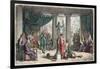 Ancient Greece: Dynasty of Kings, Royal Household,-Heinrich Leutemann-Framed Giclee Print