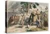 Ancient Greece: Life in the country,-Heinrich Leutemann-Stretched Canvas
