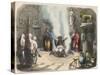 Ancient Greece: Shrine to Apollo: The Oracle at Delphi,-Heinrich Leutemann-Stretched Canvas