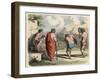 Ancient Greece: Sport, Discus Throwing,-Heinrich Leutemann-Framed Giclee Print