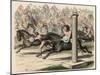 Ancient Greece: Sport: Mounting and dismounting from a horse at speed,-Heinrich Leutemann-Mounted Giclee Print