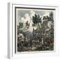 Ancient Greece: The Way to Olympia at Olympic Games Time,-Heinrich Leutemann-Framed Giclee Print