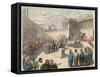 Ancient Greece: Theatre - Production of the tragedy Agamemnon,-Heinrich Leutemann-Framed Stretched Canvas