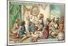 Ancient Greek Feast-null-Mounted Giclee Print