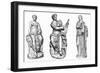 Ancient Greek Muses of Music and Dance-null-Framed Giclee Print