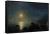 Ancient Greek Poets by the Water's Edge in the Moonlight, 1886-Ivan Konstantinovich Aivazovsky-Framed Stretched Canvas