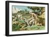 Ancient Greek Sodomising a Goat, plate XVII from 'De Figuris Veneris' by F.K. Forberg, pub. 1900-Edouard-henri Avril-Framed Giclee Print