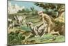 Ancient Greek Sodomising a Goat, plate XVII from 'De Figuris Veneris' by F.K. Forberg, pub. 1900-Edouard-henri Avril-Mounted Giclee Print