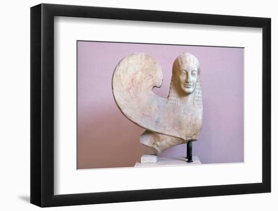 Ancient Greek Sphinx Sculpture-Chris Hellier-Framed Photographic Print