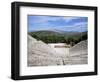 Ancient Greek Theatre, Epidaurus, Unesco World Heritage Site, Peloponnese, Greece, Europe-Oliviero Olivieri-Framed Photographic Print