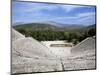 Ancient Greek Theatre, Epidaurus, Unesco World Heritage Site, Peloponnese, Greece, Europe-Oliviero Olivieri-Mounted Photographic Print