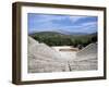 Ancient Greek Theatre, Epidaurus, Unesco World Heritage Site, Peloponnese, Greece, Europe-Oliviero Olivieri-Framed Photographic Print