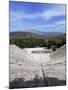 Ancient Greek Theatre, Epidaurus, Unesco World Heritage Site, Peloponnese, Greece, Europe-Oliviero Olivieri-Mounted Photographic Print