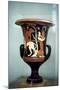 Ancient Greek Vase with Red Figure Decoration, Including a Female Dancer, 5th Century BC-null-Mounted Photographic Print