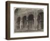 Ancient Hindoo Temple at Bindrabund-null-Framed Giclee Print