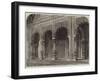 Ancient Hindoo Temple at Bindrabund-null-Framed Giclee Print