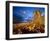 Ancient Inca Tomb at Sunset, Near Lake Titicaca, Peru-Jim Zuckerman-Framed Premium Photographic Print