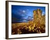 Ancient Inca Tomb at Sunset, Near Lake Titicaca, Peru-Jim Zuckerman-Framed Photographic Print