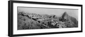 Ancient Incan City of Machu Picchu-null-Framed Photographic Print