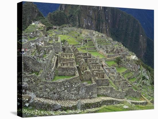 Ancient Incan Ruins of Machu Picchu, Peru-Sybil Sassoon-Stretched Canvas