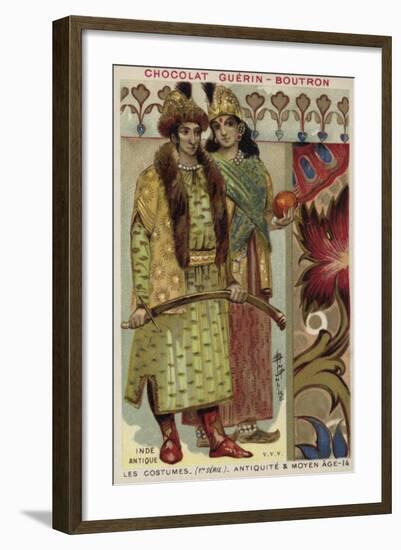 Ancient Indian Costumes-null-Framed Giclee Print