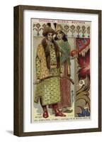 Ancient Indian Costumes-null-Framed Giclee Print