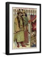 Ancient Indian Costumes-null-Framed Giclee Print