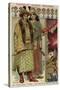 Ancient Indian Costumes-null-Stretched Canvas