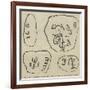 Ancient Inscription Found on a Stone Near Dr Beke's Mount Sinal-null-Framed Giclee Print