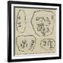 Ancient Inscription Found on a Stone Near Dr Beke's Mount Sinal-null-Framed Giclee Print