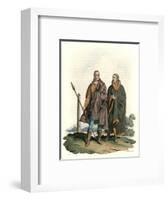 Ancient Irish Costume-Charles Hamilton Smith-Framed Art Print