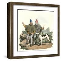 Ancient Irish Judges-Charles Hamilton Smith-Framed Art Print