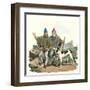 Ancient Irish Judges-Charles Hamilton Smith-Framed Art Print