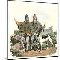 Ancient Irish Judges-Charles Hamilton Smith-Mounted Art Print