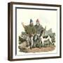 Ancient Irish Judges-Charles Hamilton Smith-Framed Art Print