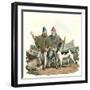 Ancient Irish Judges-Charles Hamilton Smith-Framed Art Print