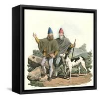 Ancient Irish Judges-Charles Hamilton Smith-Framed Stretched Canvas