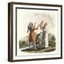 Ancient Irish Priests-Charles Hamilton Smith-Framed Art Print