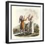 Ancient Irish Priests-Charles Hamilton Smith-Framed Art Print