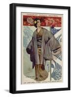 Ancient Japanese Costume-null-Framed Giclee Print